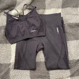 Energy seamless, gymshark matching legging and bra